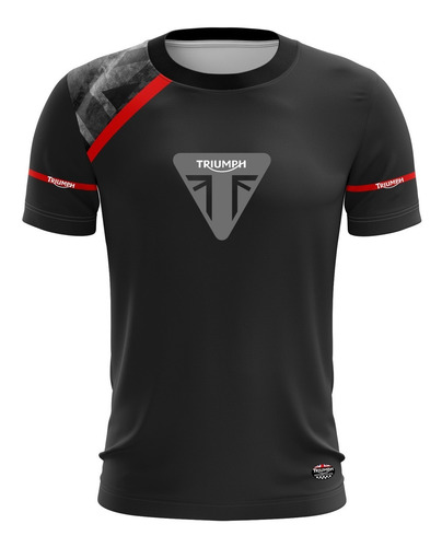 Imagem 4 de 7 de Kit 3 Camisetas Brk Motociclismo Triumph Com Fpu 50+
