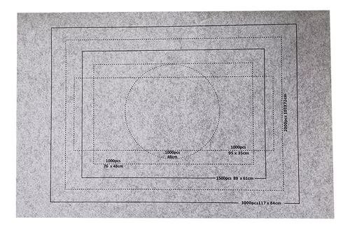 Rollo de Rompecabezas Baoblaze, tapete Grande para hasta 3000 Piezas