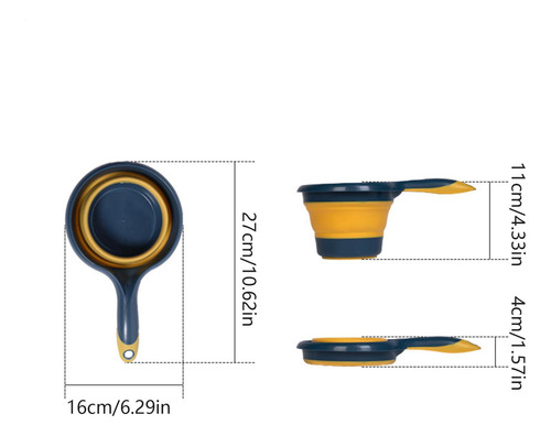 Cucharón De Agua Plegable Cuchara De Cocina Plegable Cucharó