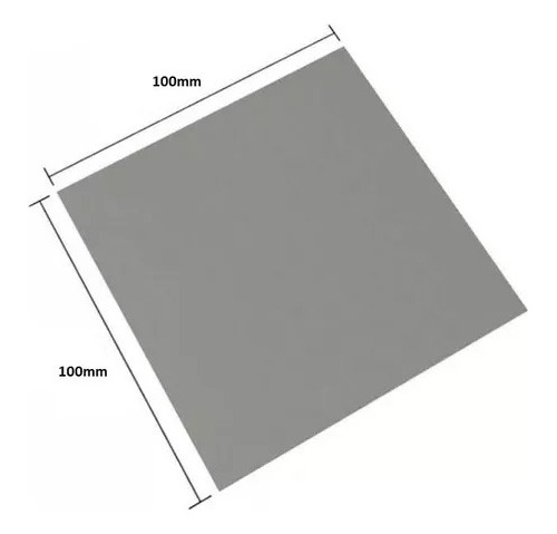 Thermal Pad 100x100mm 12.8w/mk 2mm Para Gpu