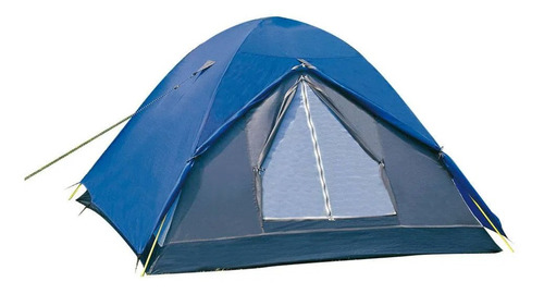 Barraca Camping Fox 3/4 Pessoas Com Sobre Teto 1800mm Ntk