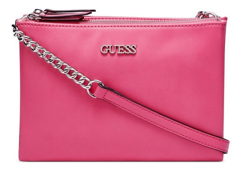 Bolsa Guess Factory Le872976-fuc Fucsia Liso Niquel Fucsia