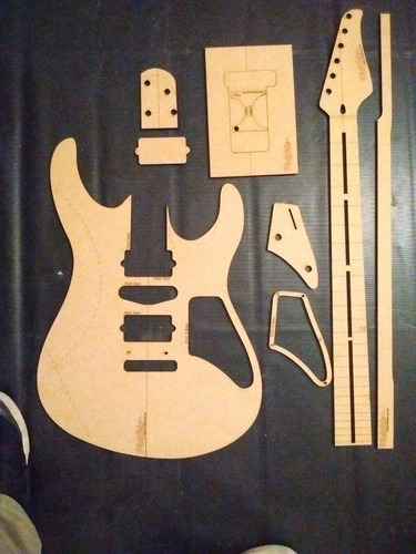 Plantilla De Guitarra Suhr Modern Pro Style