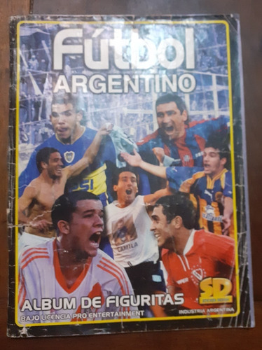Album Figuritas  * Fútbol Argentino * 2002 Vacio