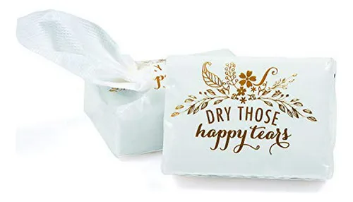 Pañuelos Seca Tus Lágrimas Felices Para Bodas Rústicas
