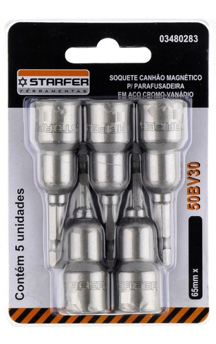 05 Soquete Canhao Magn.starfer 12mm - 5833
