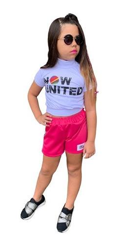 Conjunto New  Feminino Infantil Juvenil Now United Envio24h.