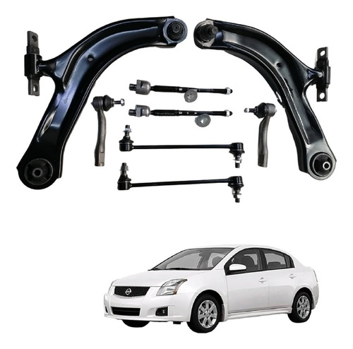 Kit Horquillas Rotulas Sentra 2010 2011 2012 8 Piezas