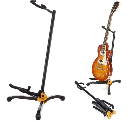 Parante Guitarra Electrica Bajo Hercules Gs405b Stand 