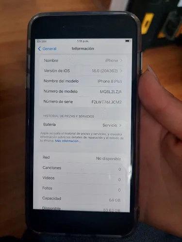 Celular Iphon 8 Plus (Usado)