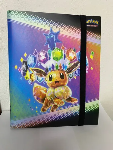 Carpeta Pokémon Prismatic Evolutions - Para 378 Cartas, 9 Ranuras Por Página, Funda De Transporte Protegida - Heartforcards
