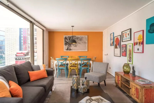 Arriendo Amoblado 140m2 4d/2b, Alonso De Cordova, Las Condes