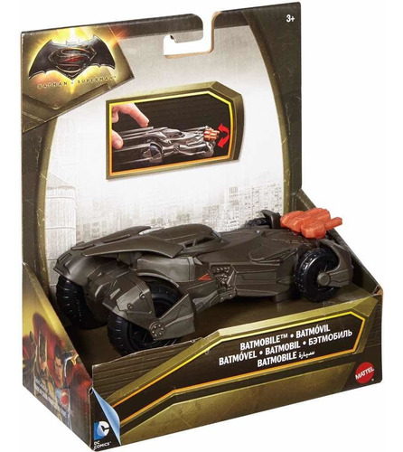 Batman Vs Superman - Batimovil - 14cm - Friccion - Mattel | MercadoLibre