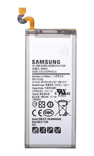 Bateria Pila Samsung Galaxy Note 8 N950 30d Gtia Tienda 
