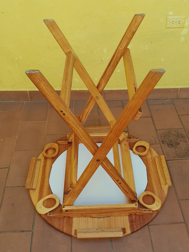 Mesa Plegable Redonda.