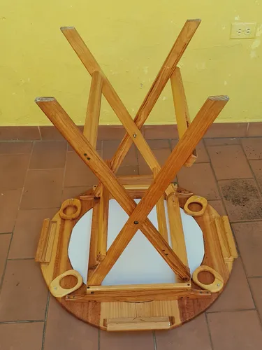 Mesa Plegable Redonda.