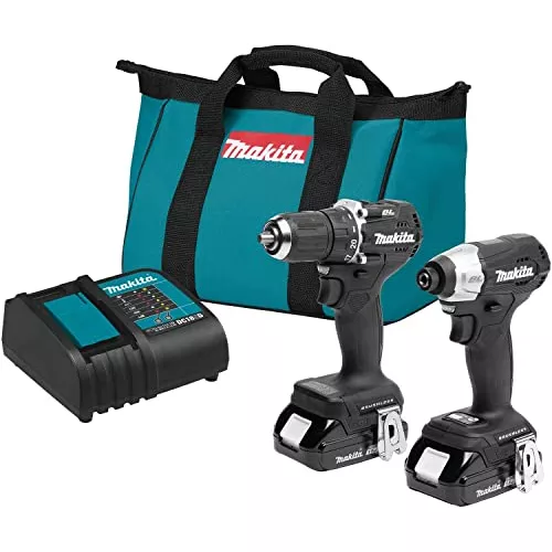 DHP487: Makita Black / Taladro percutor a batería 13 mm 18V LXT - Makita -  Perú