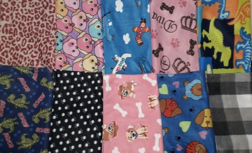 Kit 10 Mantas Soft Cobertor Cachorro E Gato Pet