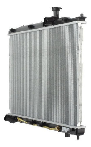 Radiador De Agua Santa Fe 2.7 Com Ar 2006 2007 A 2009 Mahle