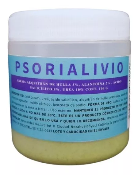 Crema Alquitrán De Hulla 5% Ácido Salicílico 8% 100 G