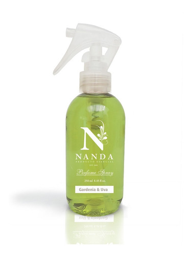 Perfume Spray 250ml Gardenia & Uva - Nanda Producto Esencial