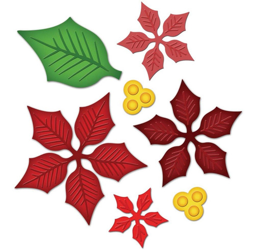 Suaje Cortar Papel Nochebuena Flor Navidad Troquel Scrapbook | Envío gratis Suaje Cortar Papel Nochebuena Flor Navidad Troquel Scrapbook | Envío gratis