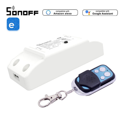 Sonoff Basic R2 Rf433 Interruptor Wifi Automação C/ Controle
