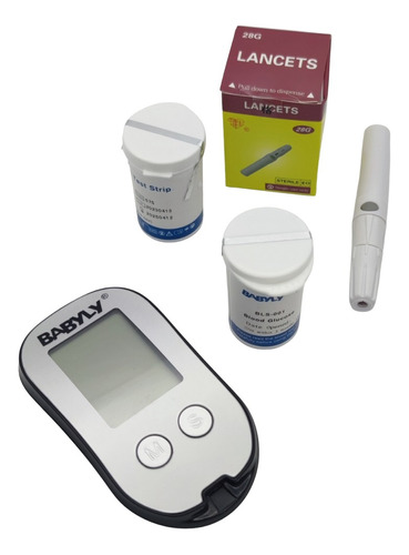 Medidor De Glicemia Glucometro Digital +50 Cintas Glucometro