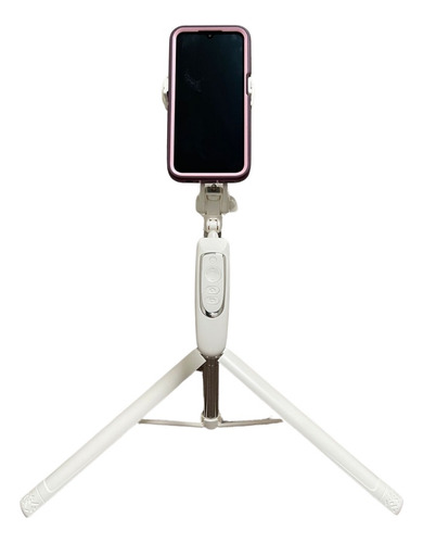 180cm Selfiestick Soporte Tripode Tripie Celular Control Rem Color Blanco
