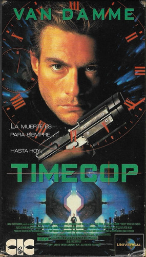 Timecop Vhs Jean-claude Van Damme Mia Sara Ron Silver 1994