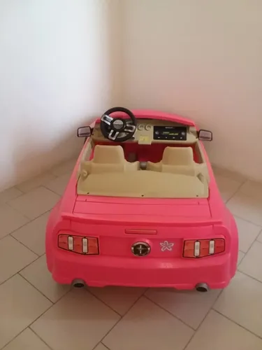 Carro electrico barbie mustang on sale