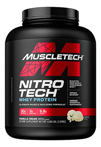 Proteina Aislada Y Peptidos Muscletech Nitro-tech