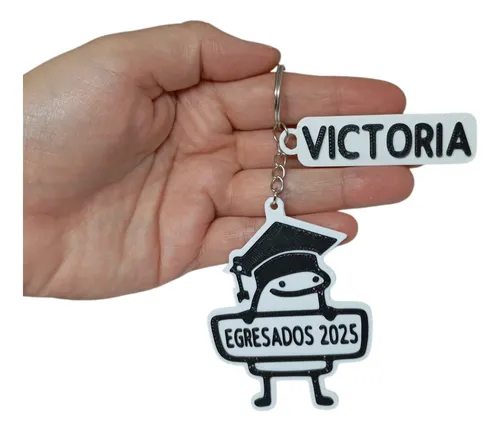 comprar Souvenir Egresados Llavero Flork Con Nombre X55 U