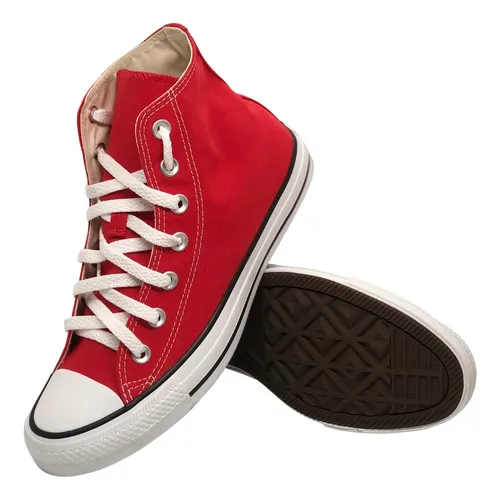 Tênis All Star Converse Chuck Taylor HI Cano Alto Lona CT0004 | De Calçados  - Sua Loja de esportes na Internet.