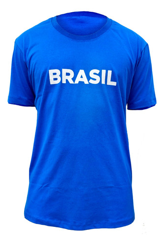 Camiseta Brasil Futebol Copa Do Mundo Pronta Entrega
