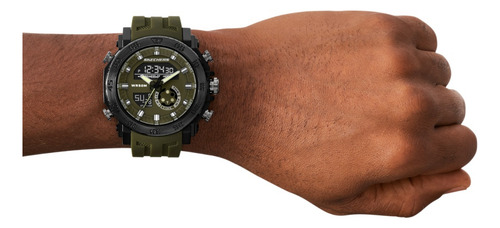 Reloj Para Hombre De Poliuretano Verde Skechers