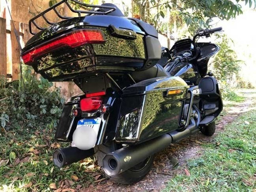 Ponteira Customer Street Glide 2021 4 1/2 P 4 T-black Canhão