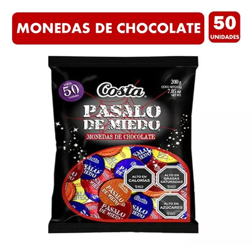 Monedas De Chocolate Halloween De Costa (bolsa Con 50 Uni)