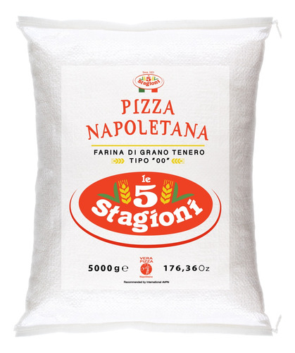 Le 5 Stagioni Harina 00 Fuerza Pizza Napoletana 5kg Costal