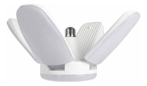 Lâmpada Musical Bluetooth Dobrável Colorida Branca 30w E27 Luz Rgb 110v/220v