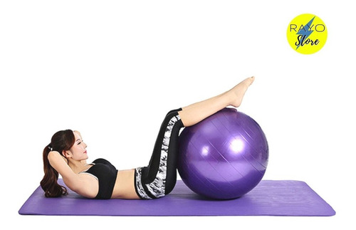 Pelota Pilates Yoga 45cm + Inflador Para Pilates Terapia