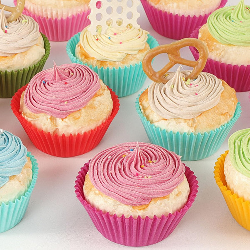 350pcs Rainbow Food Grade Oil Resistant Paper Colorful