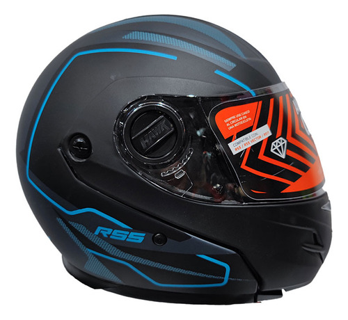 Casco Rebatible Hawk Rs5 Vector Resistance 3c - City Motor