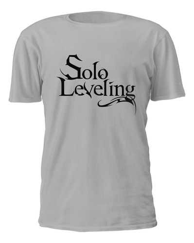 Solo Leveling Logo Remera Friki Tu Eres