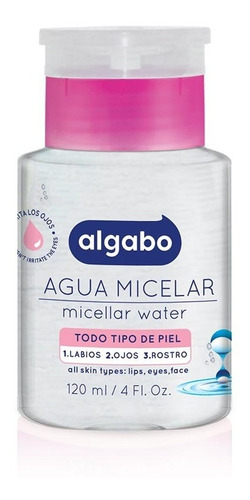 Caja X30 Agua Micelar Spray 120ml Algabo