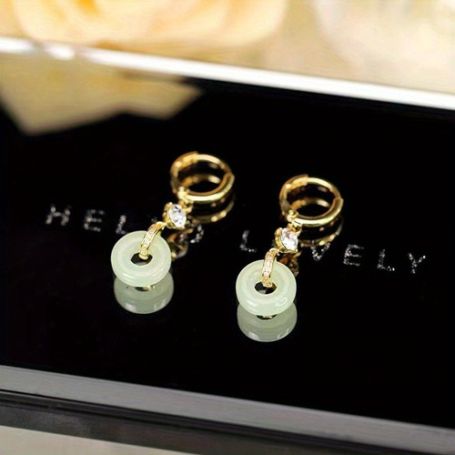 6× Pendientes Con Hebilla De Paz De Inspiración Vintage