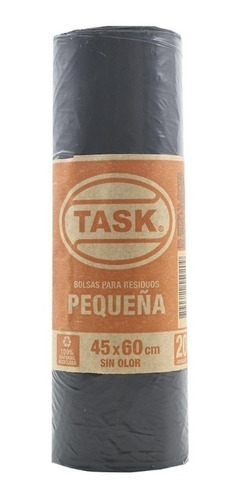 Bolsa Residuos Multiuso Task 45x60x20 Fuertes Pack X 2 Unid