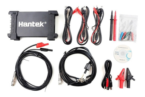 Osciloscópio Hantek 4 Canais + Garra Ativa Ampimetrica Cc650