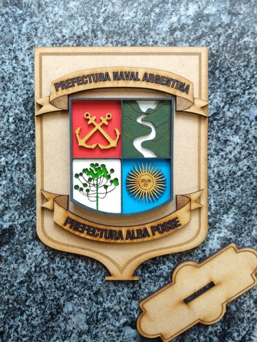 Escudo Prefectura Naval Argentina - Alba Posse - Varios -