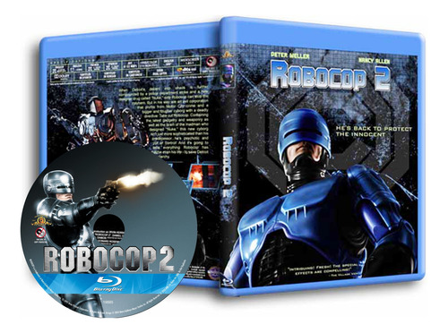 Robocop Trilogía - 3 Bluray